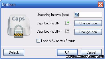 Caps Unlocker