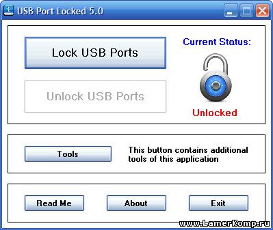 lock usb device into port