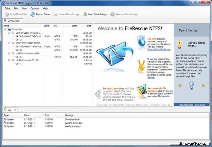 FileRescue NTFS
