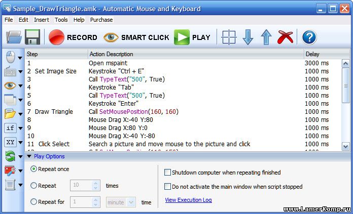 Automatic Mouse and Keyboard