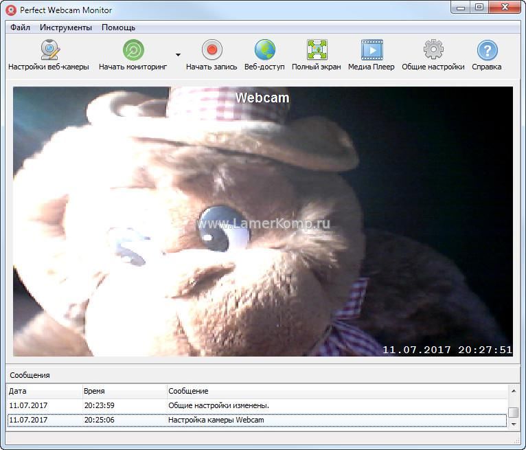Perfect Webcam Monitor