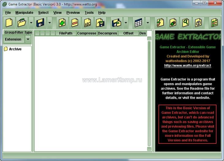 Game Extractor