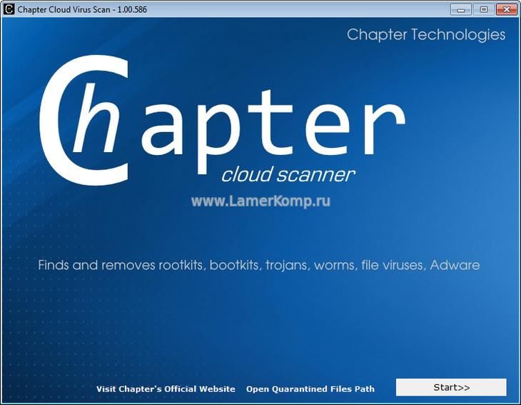 Chapter Cloud Virus Scan