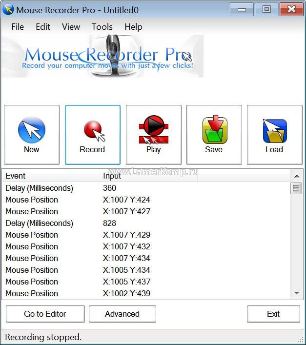 mouse click recorder and playback free